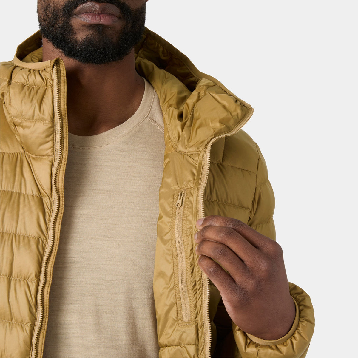 VERGLAS HOODED DOWN 20, ELMWOOD, XXL