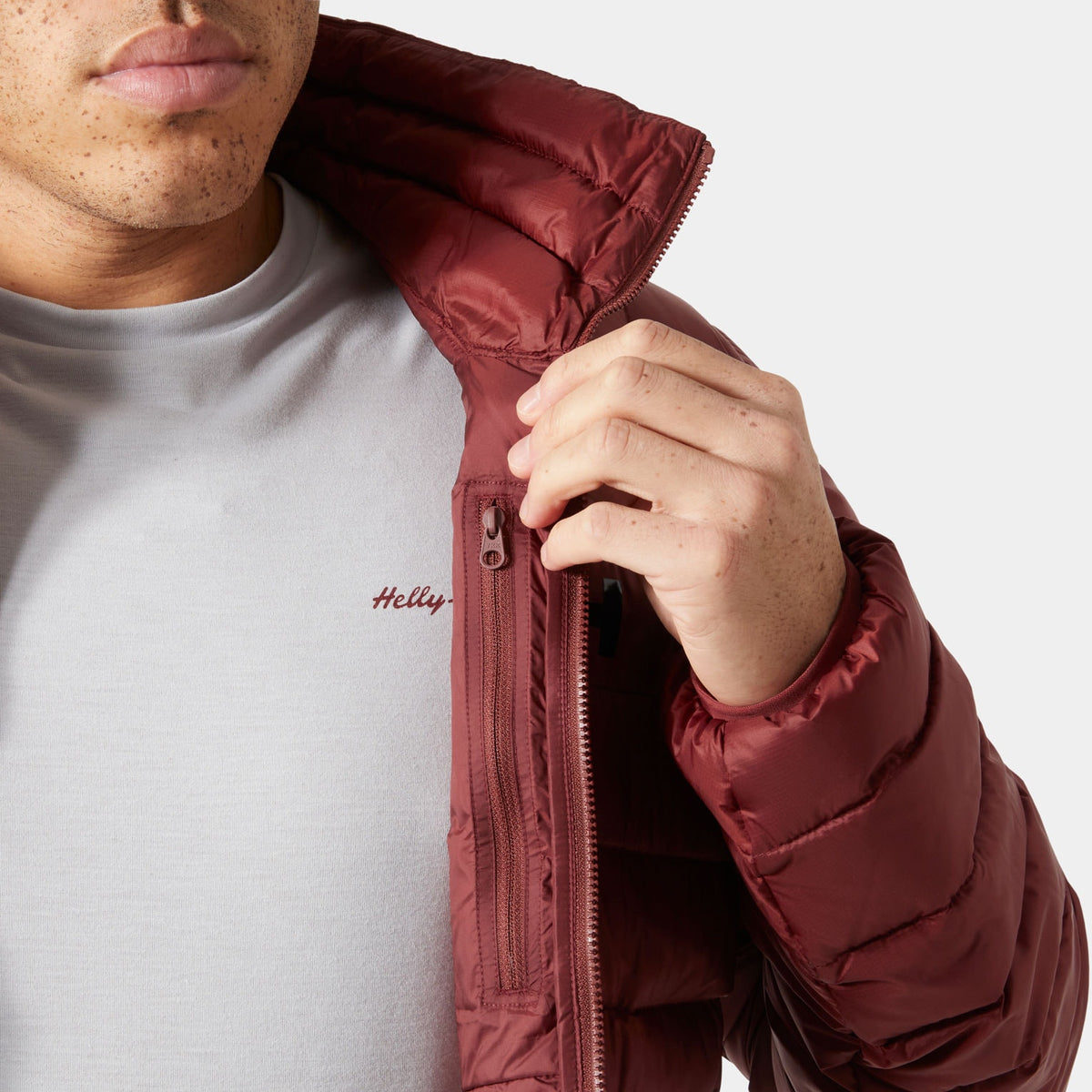 VERGLAS DOWN  JACKET 20, MARS RED, XXL
