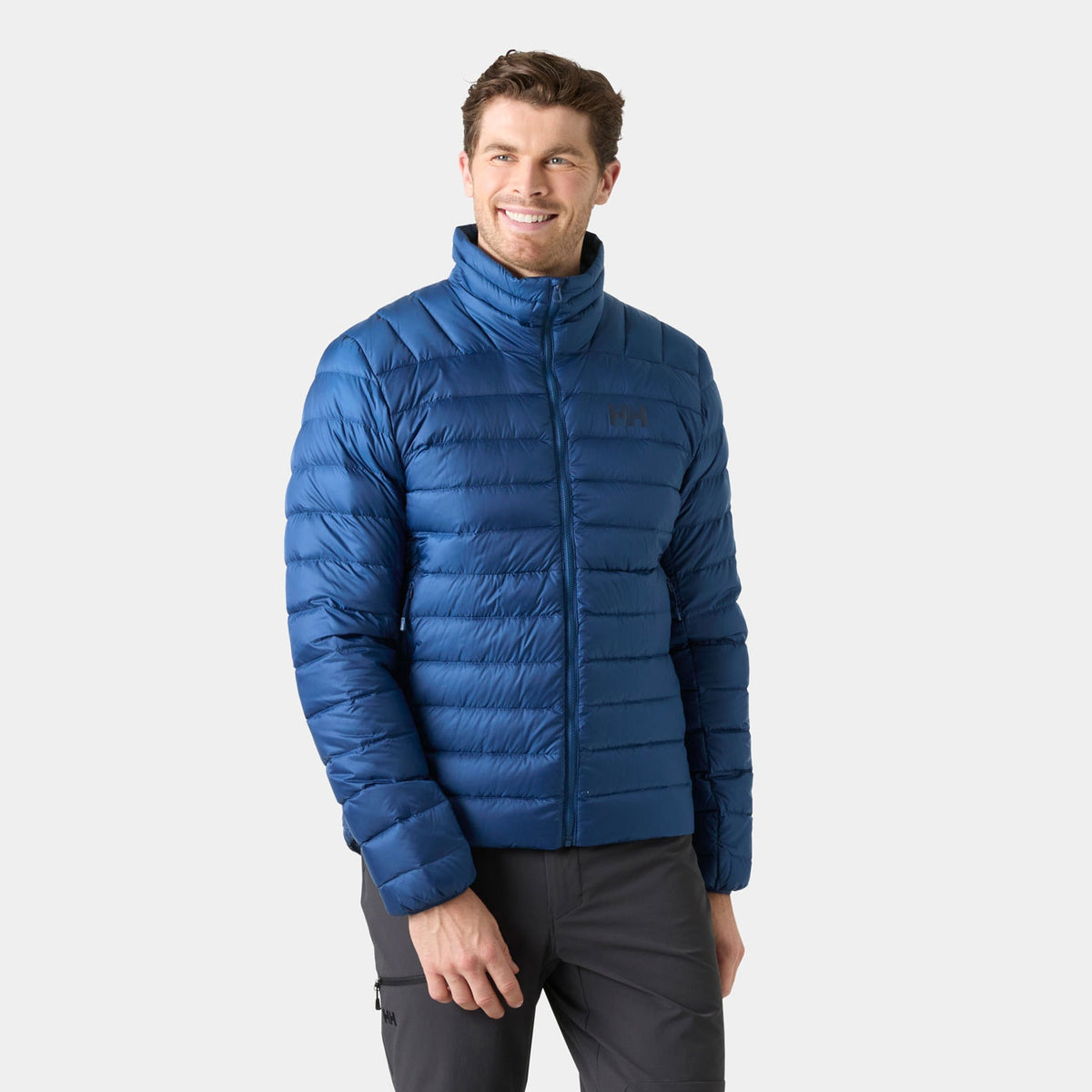 VERGLAS DOWN  JACKET 20, DARK BLUE, XXL