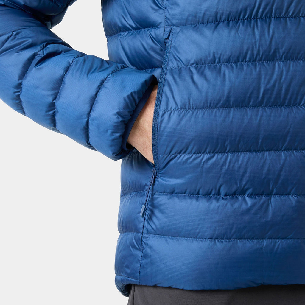 VERGLAS DOWN  JACKET 20, DARK BLUE, XXL