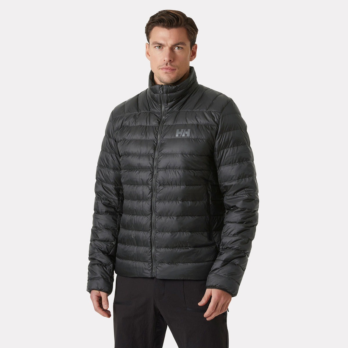 VERGLAS DOWN  JACKET 20, BLACK, XXL