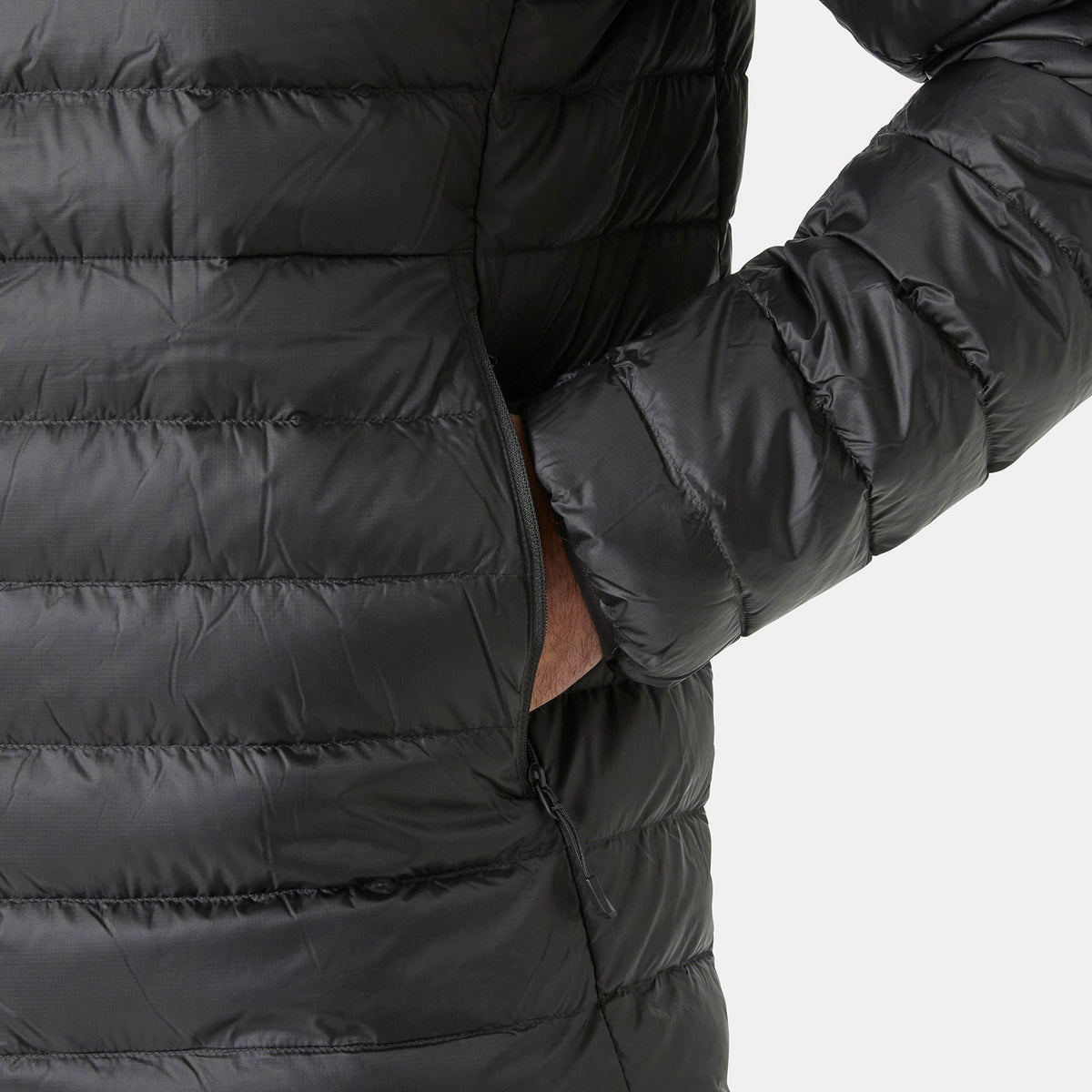 VERGLAS DOWN  JACKET 20, BLACK, XXL