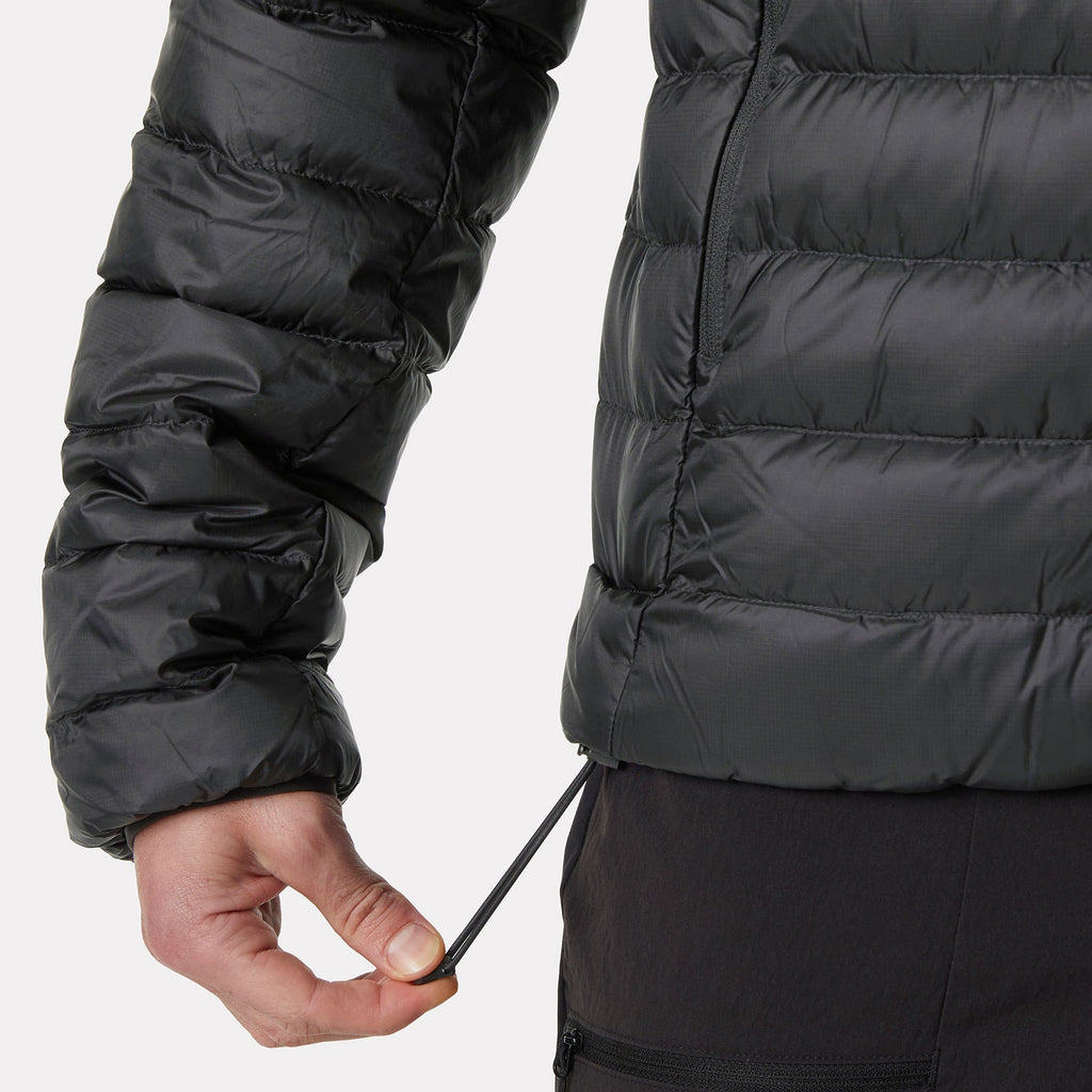 VERGLAS DOWN  JACKET 20, BLACK, XXL
