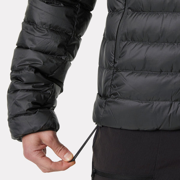 VERGLAS DOWN  JACKET 20, BLACK, XXL
