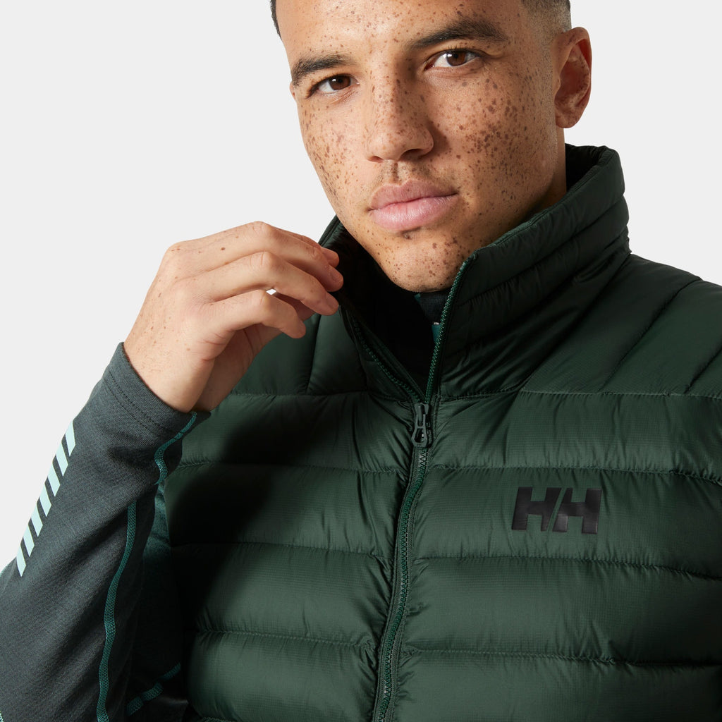 VERGLAS DOWN VEST 20, JUNGLE GREE, L