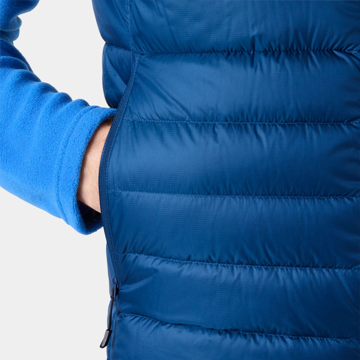 VERGLAS DOWN VEST 20, DARK BLUE, XXL