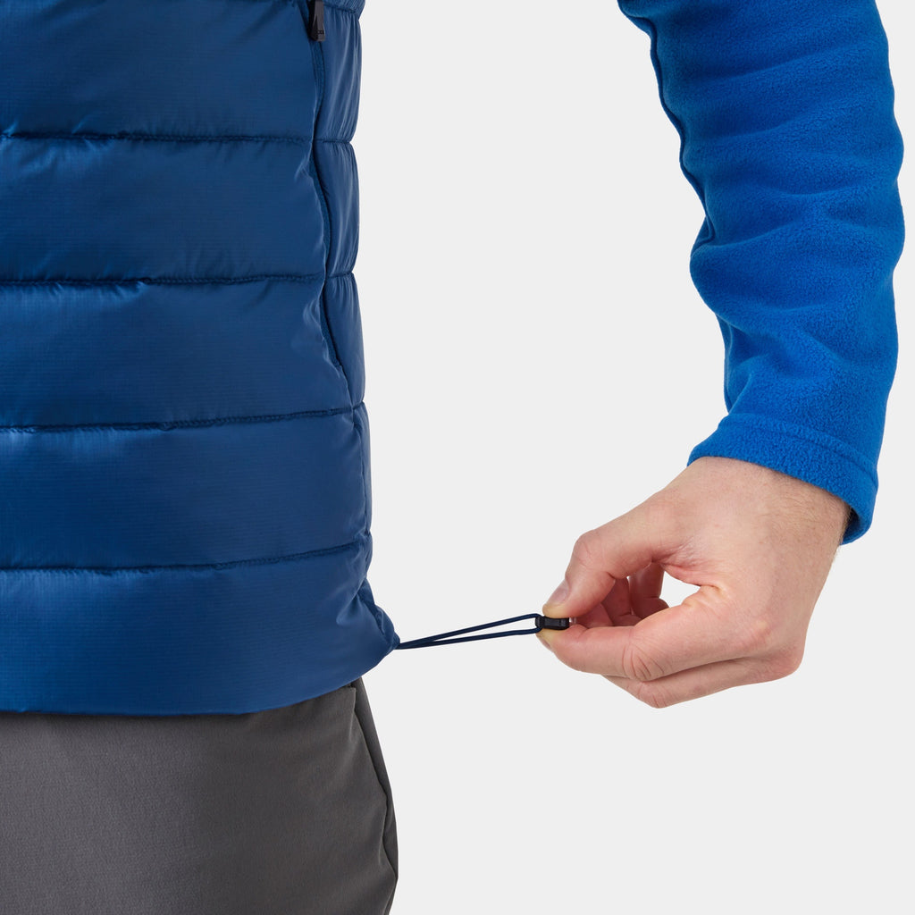 VERGLAS DOWN VEST 20, DARK BLUE, XXL