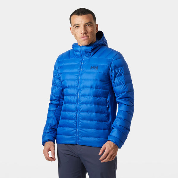 VERGLAS DOWN HYBRID HOOD 20, COBALT 20, XXL