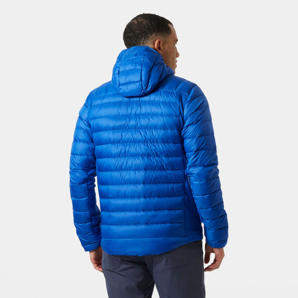 VERGLAS DOWN HYBRID HOOD 20, COBALT 20, XXL