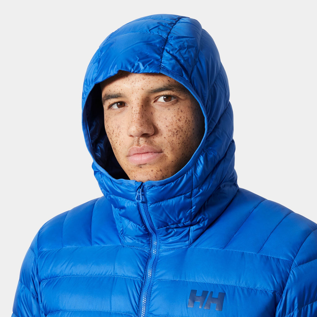 VERGLAS DOWN HYBRID HOOD 20, COBALT 20, XXL