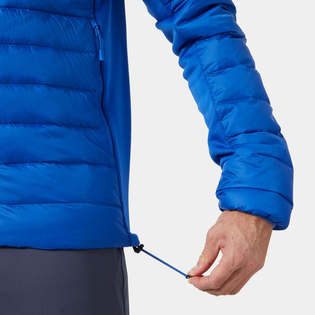 VERGLAS DOWN HYBRID HOOD 20, COBALT 20, XXL