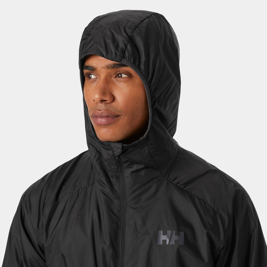 RAPIDE INSULATOR WIND JACKET, BLACK, XXL