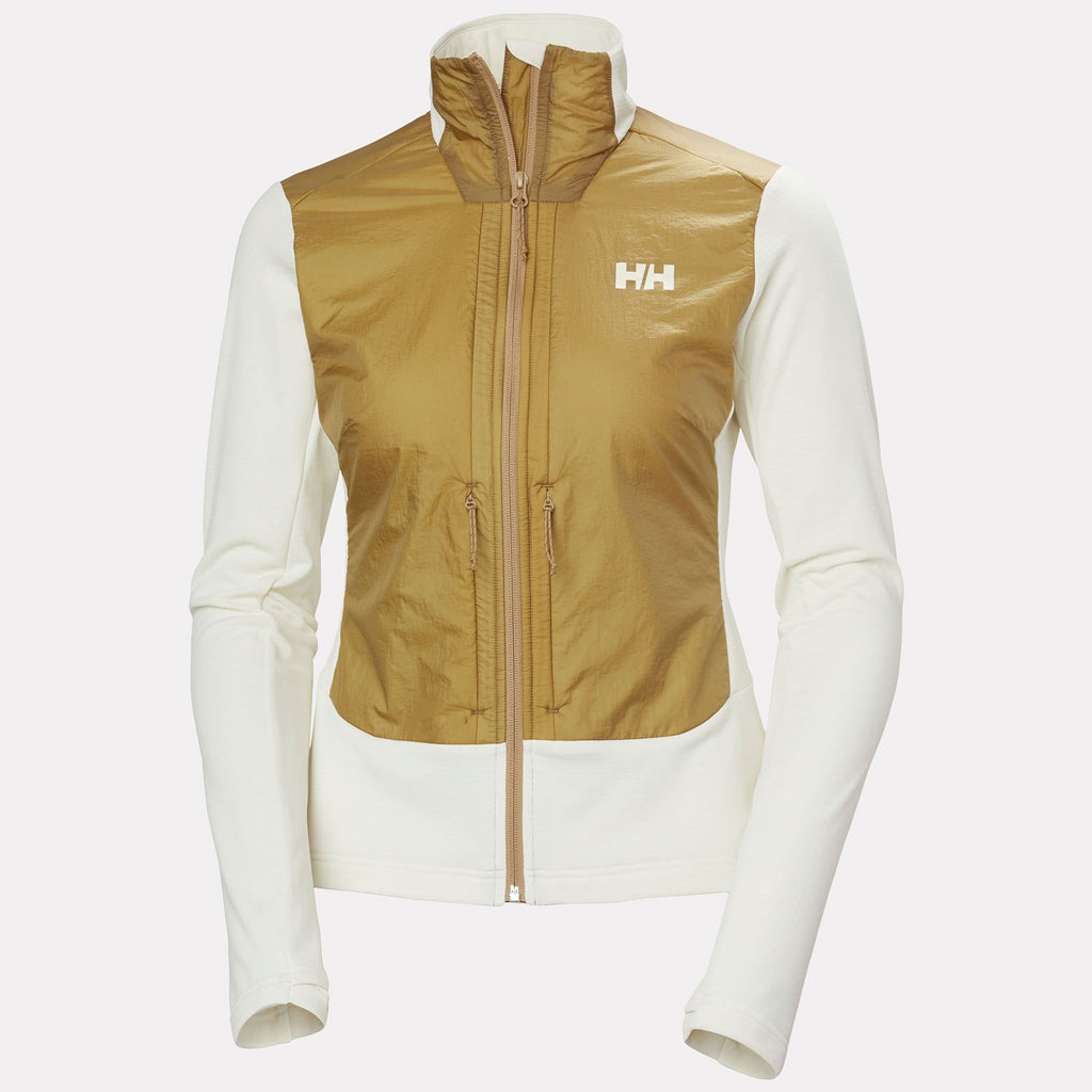 W VERSALITE HYBRID FLEECE JKT, SNOW, M