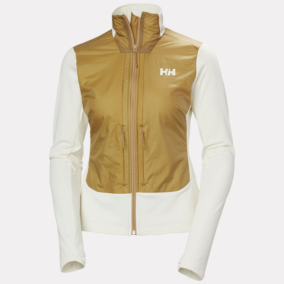 W VERSALITE HYBRID FLEECE JKT, SNOW, M