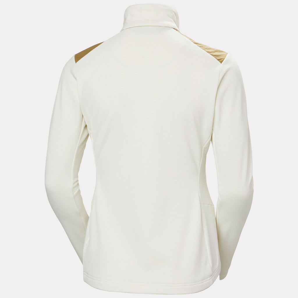 W VERSALITE HYBRID FLEECE JKT, SNOW, M