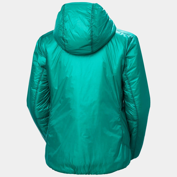 W ODIN EVERDOWN HOODED JACKET, SIGNAL GREE, L