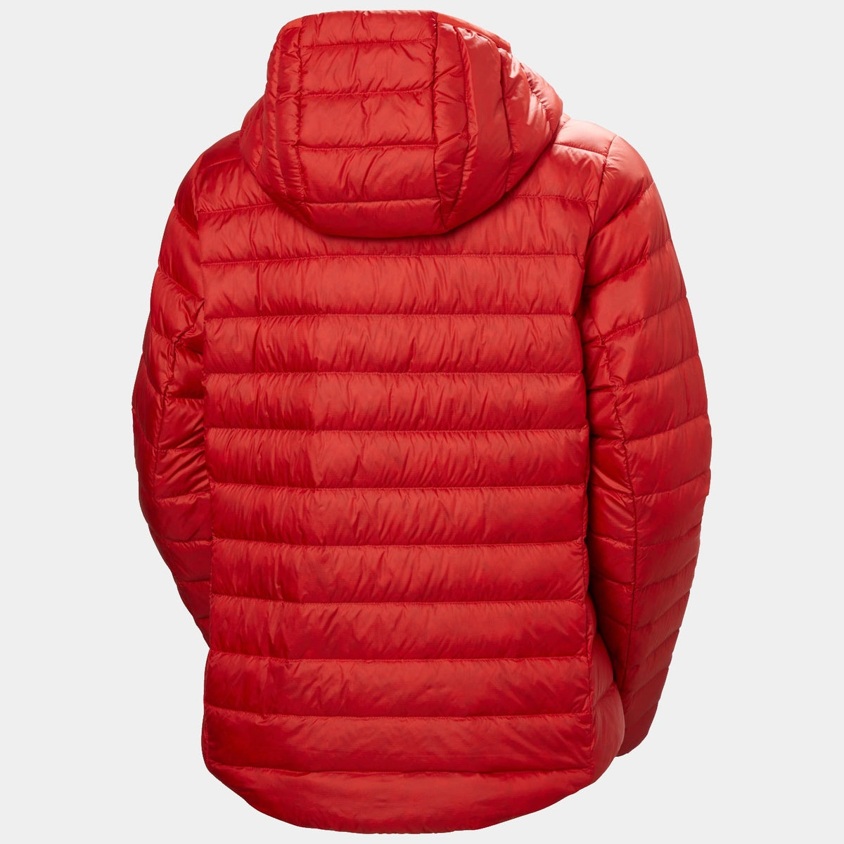 W VERGLAS HOODED DOWN 20, ALERT RED, XL