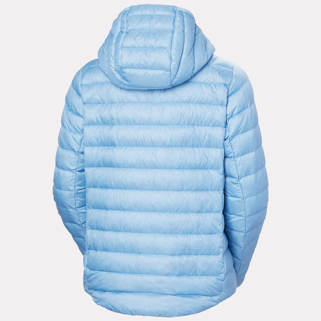 W VERGLAS HOODED DOWN 20, BRIGHT BLUE, L