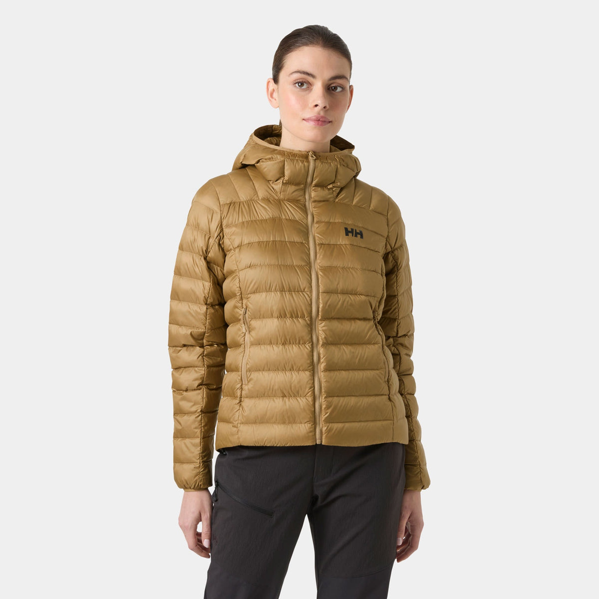 W VERGLAS HOODED DOWN 20, ELMWOOD, L