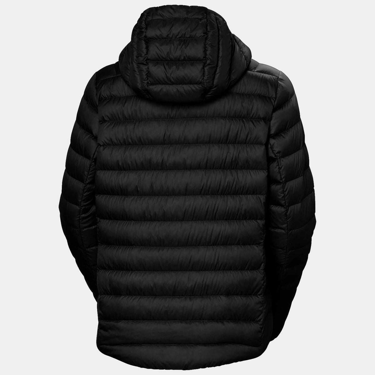 W VERGLAS HOODED DOWN 20, BLACK, L