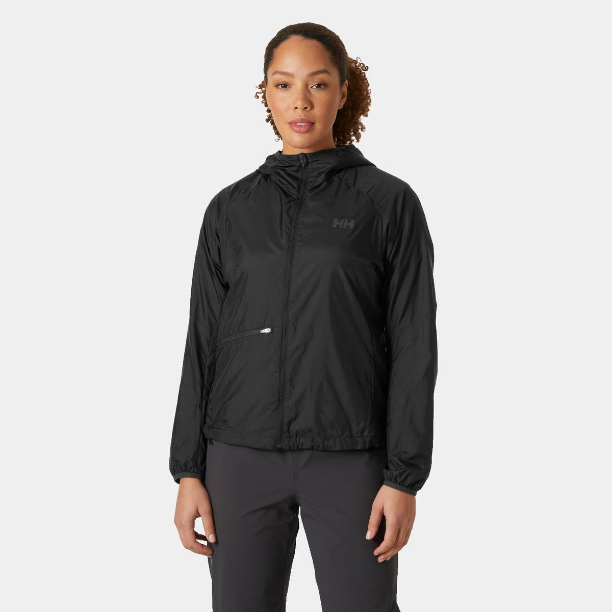 W RAPIDE INSULATOR WIND JKT, BLACK, L Main image