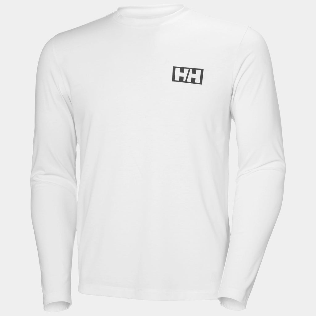 SKOG GRAPHIC LS TEE, WHITE, XXL