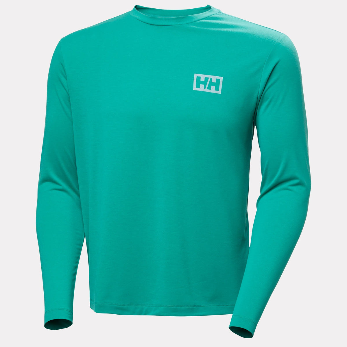 SKOG GRAPHIC LS TEE, DARK MINT, XXL