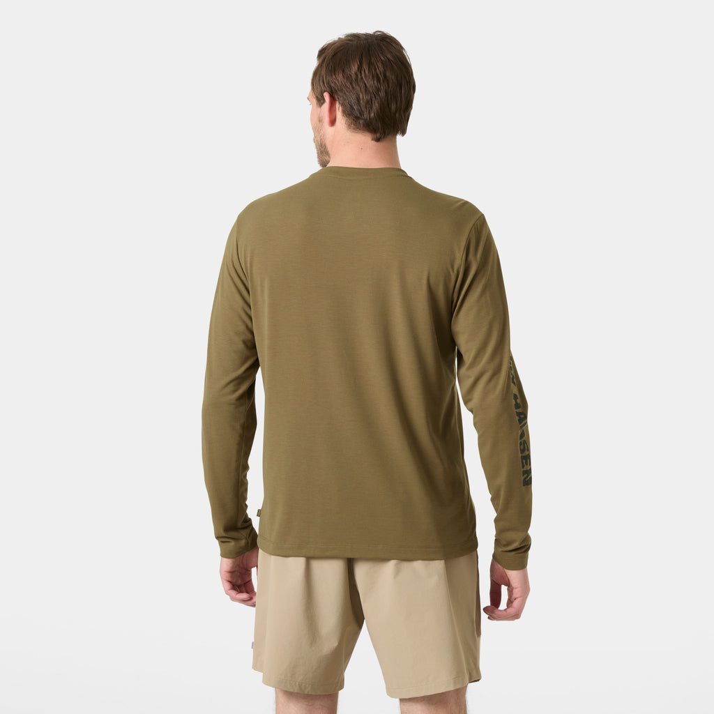 SKOG GRAPHIC LS TEE, BEDROCK, S