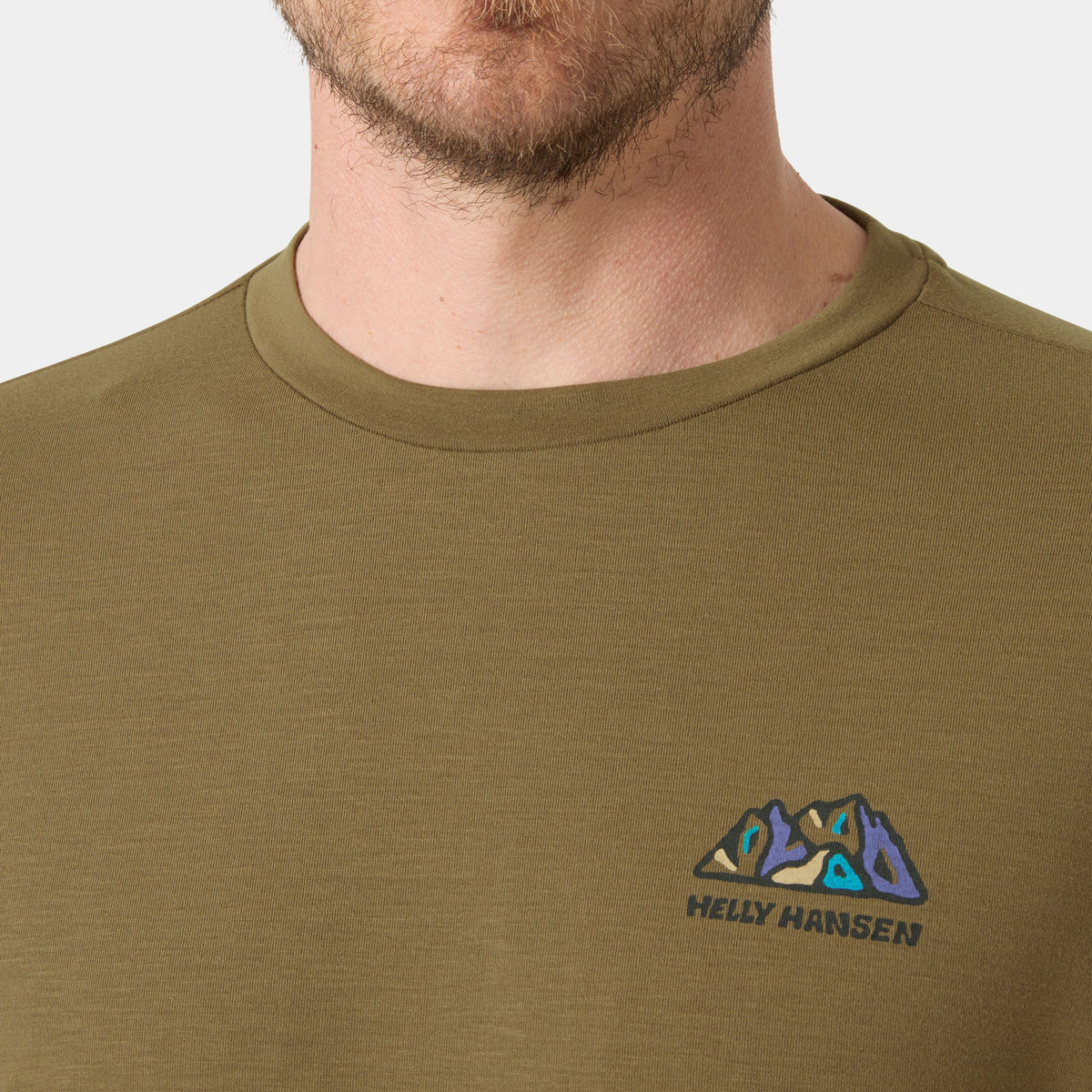 SKOG GRAPHIC LS TEE, BEDROCK, S