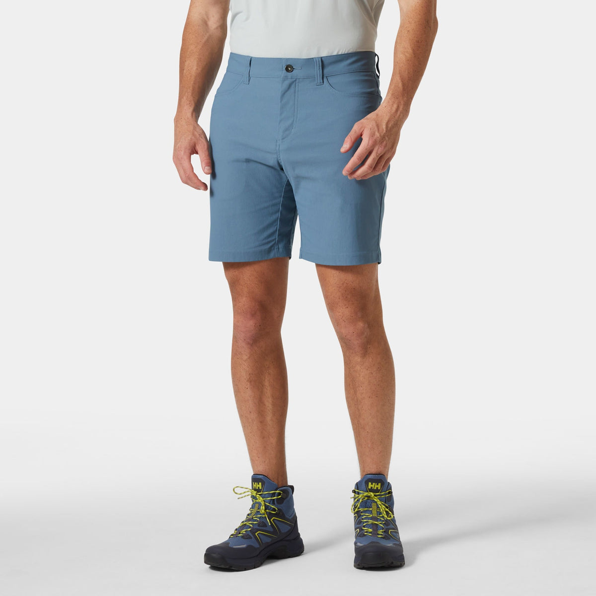 HOLMEN 5 POCKET SHORTS, WASHED NAVY, 38 Main image