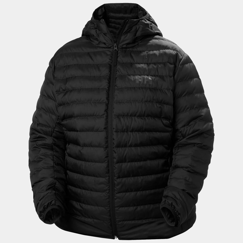 W BANFF HOODED PLUS INSULATOR, BLACK, 1X