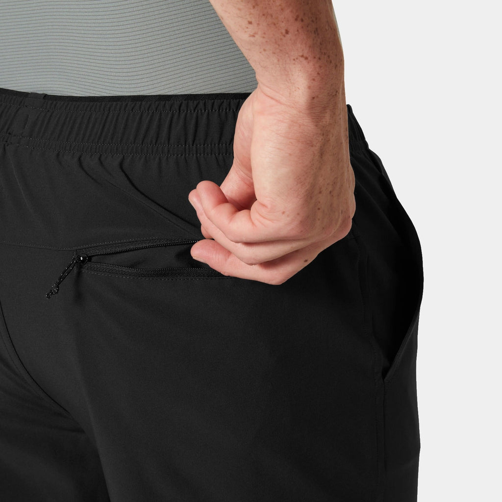 RAPIDE 7 SHORTS, BLACK, XXL