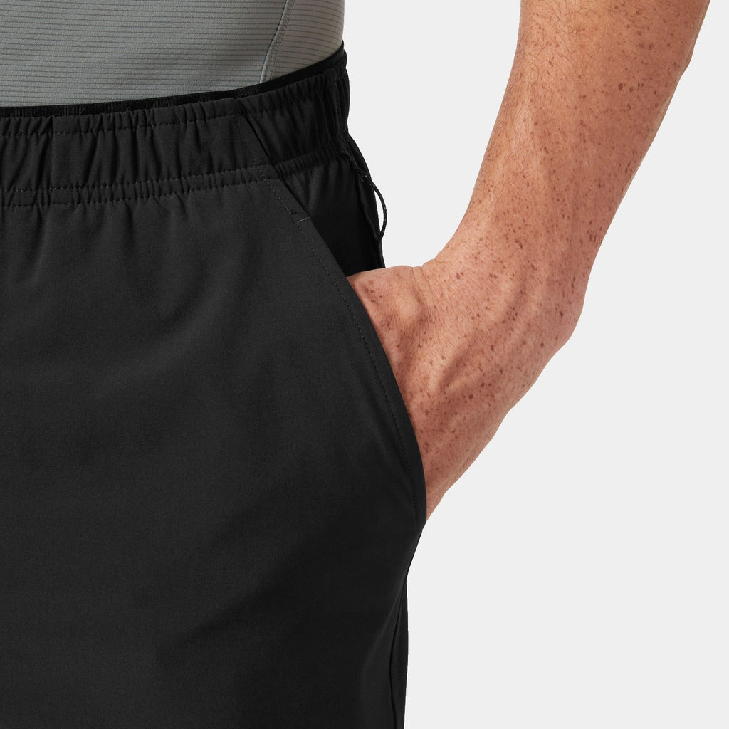 RAPIDE 7 SHORTS, BLACK, XXL