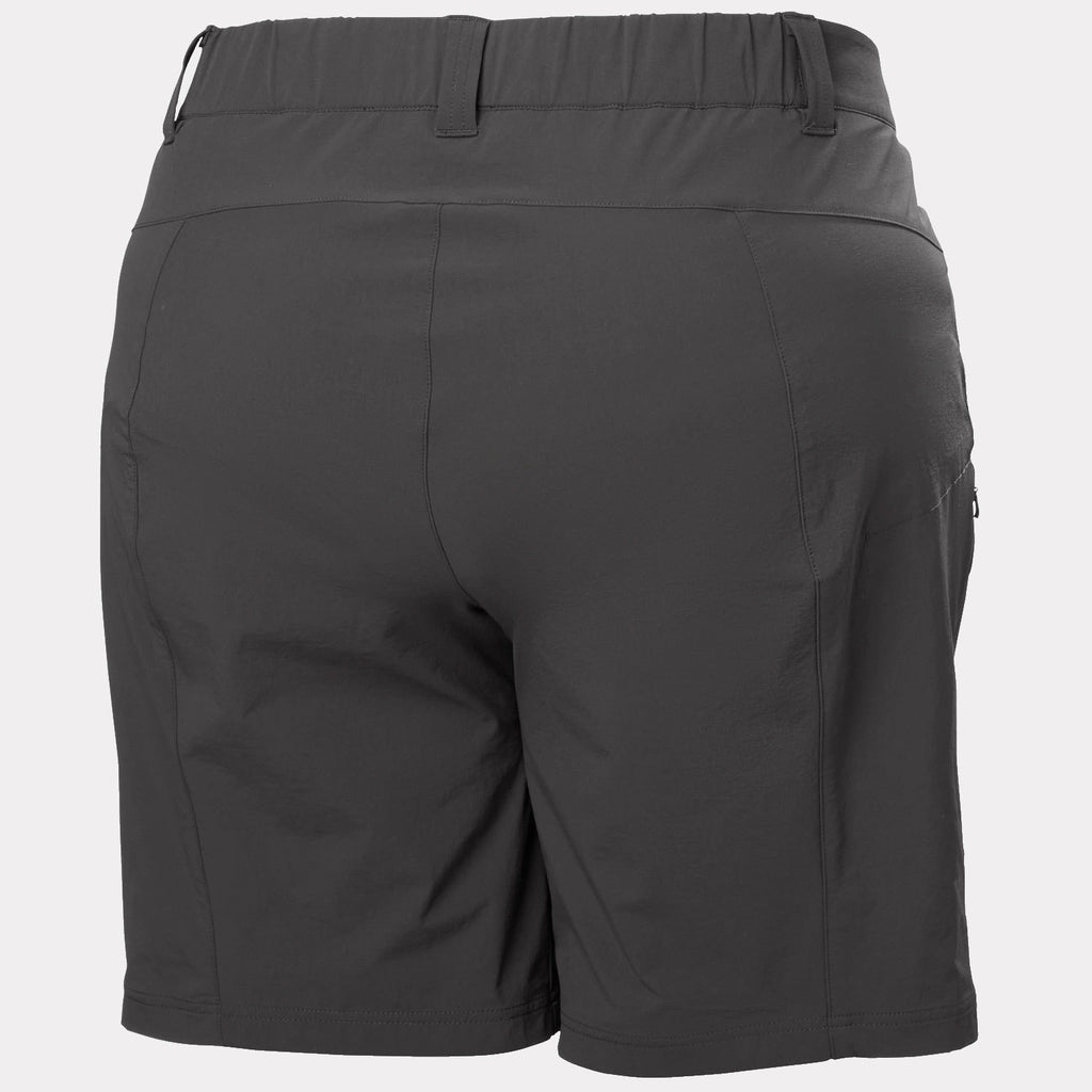 W BRONA SOFTSHELL PLUS SHORTS, EBONY, 1X