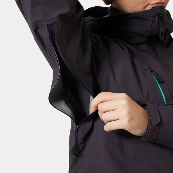 W ODIN ULTIMATE INFINITY JKT, BLACK GRAPE, XL