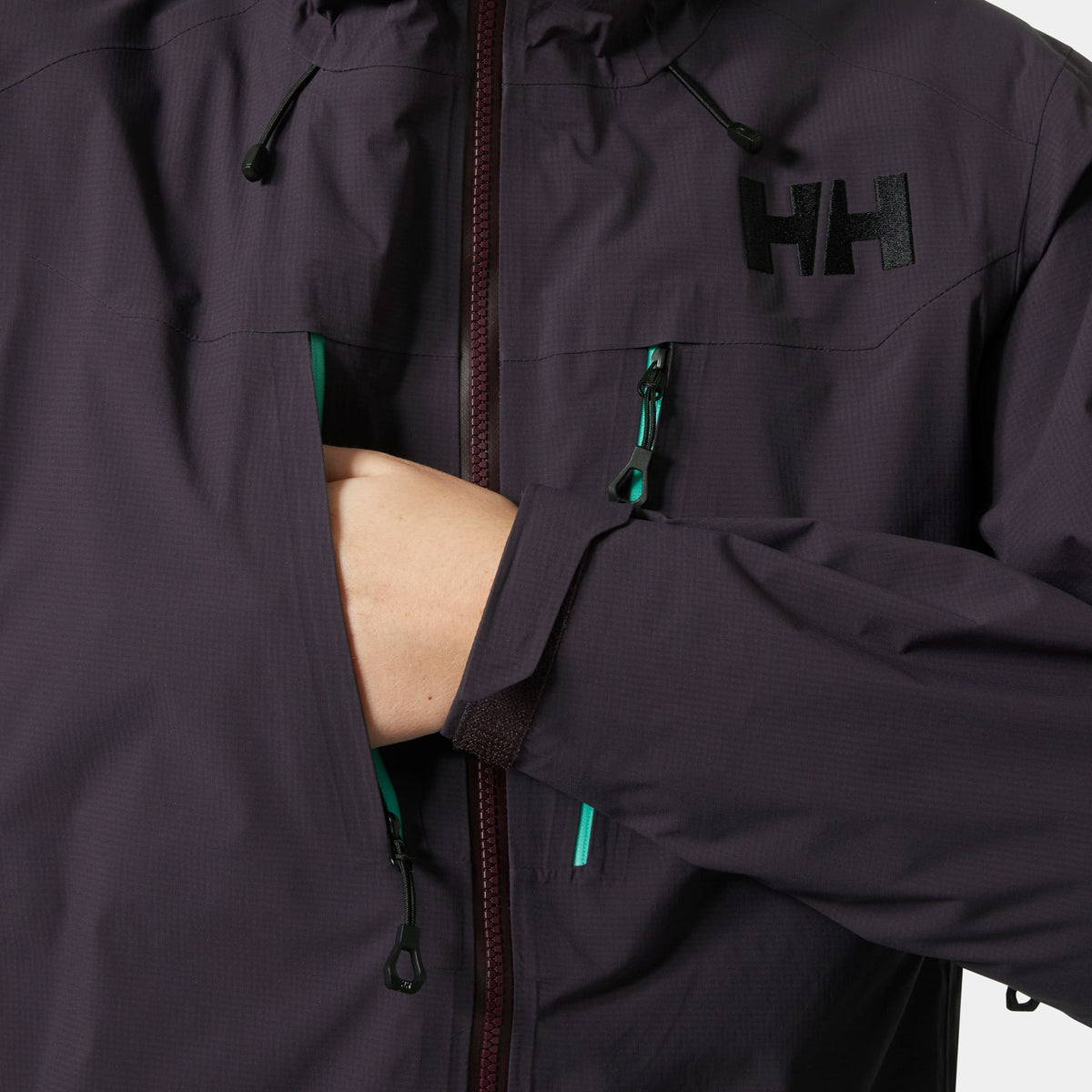 W ODIN ULTIMATE INFINITY JKT, BLACK GRAPE, XL