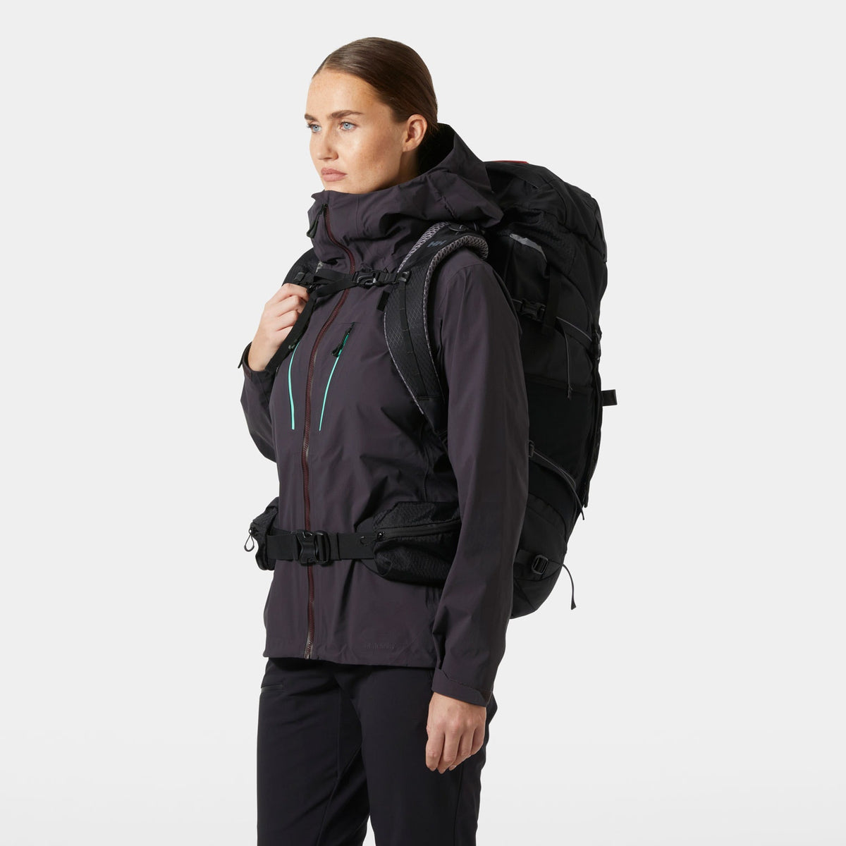 W ODIN ULTIMATE INFINITY JKT, BLACK GRAPE, XL