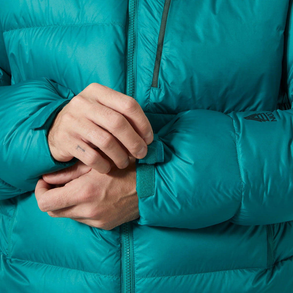 ODIN POLAR DOWN JACKET, SIGNAL GREE, S