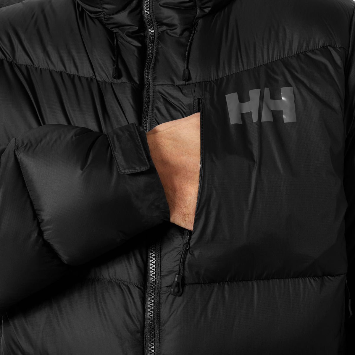 ODIN POLAR DOWN JACKET, BLACK, XXL