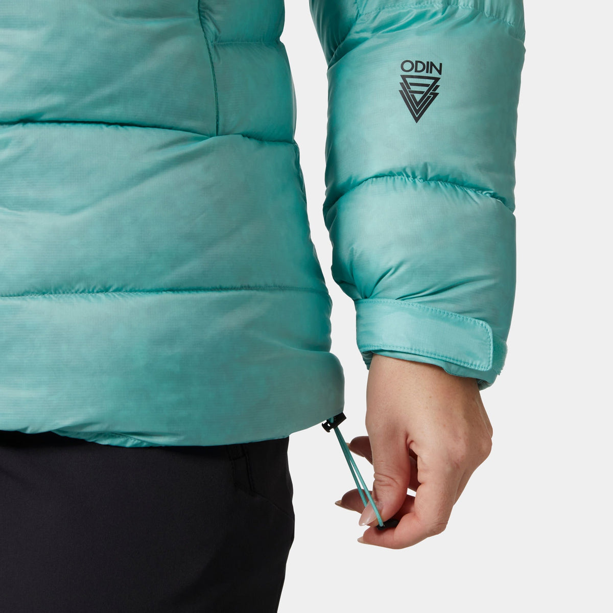 W ODIN POLAR DOWN JACKET, LAGOON, L