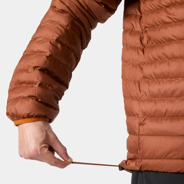 SIRDAL HOODED INSULATOR, IRON OXIDE, XXL