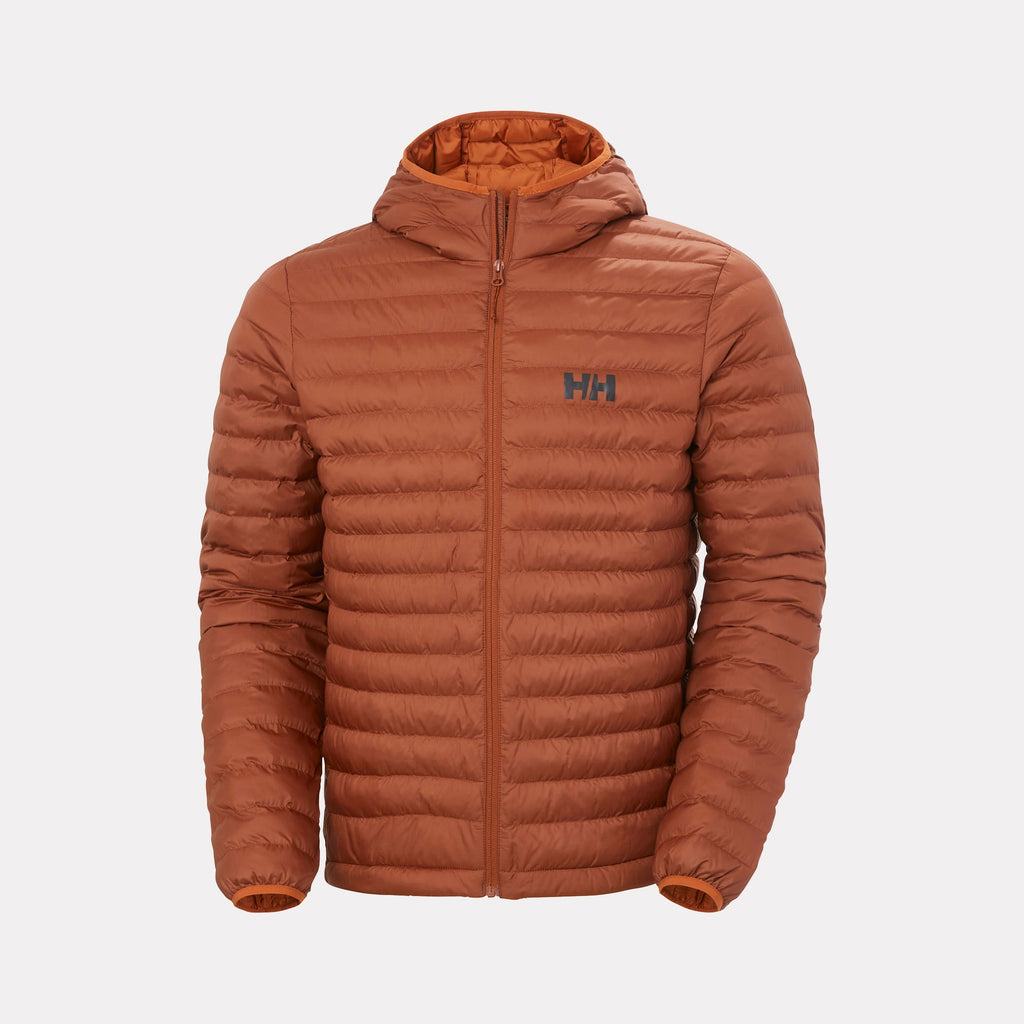 SIRDAL HOODED INSULATOR, IRON OXIDE, XXL
