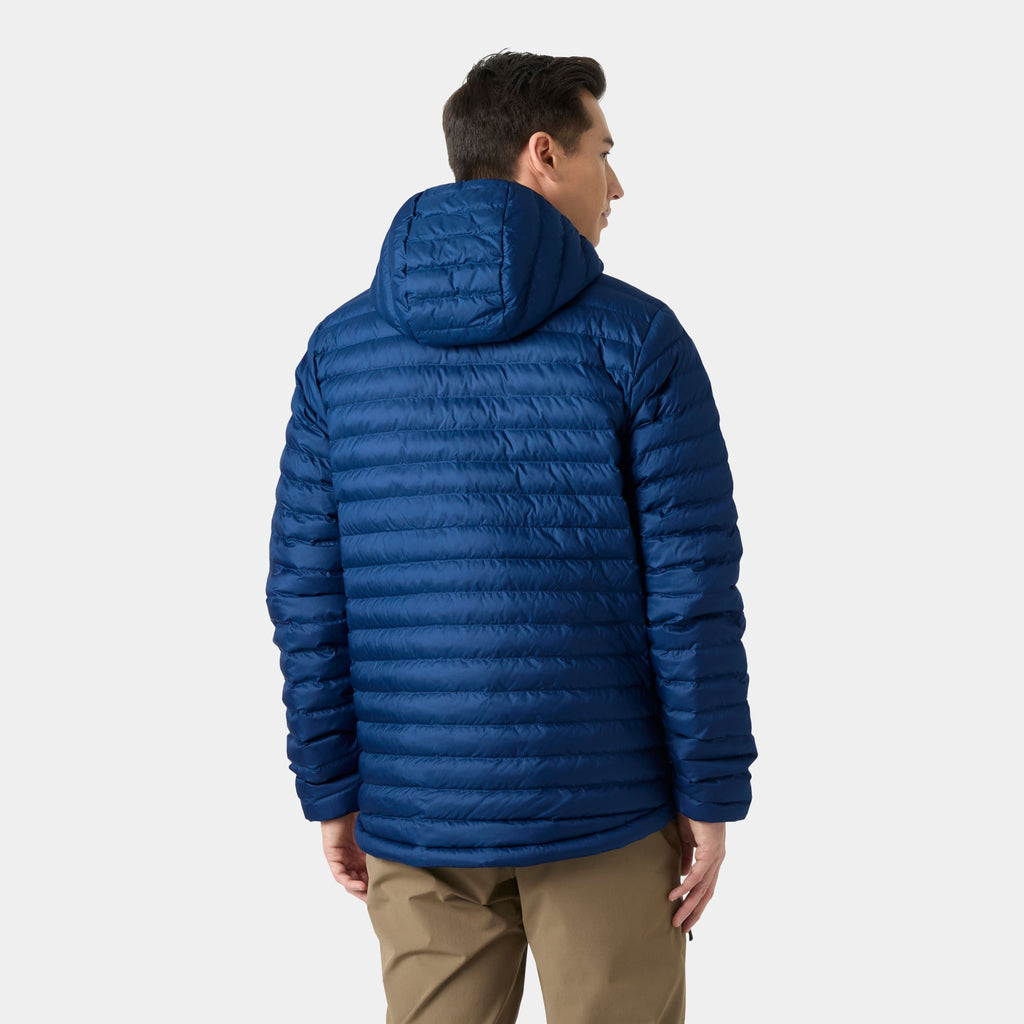 SIRDAL HOODED INSULATOR, DARK BLUE, XXL