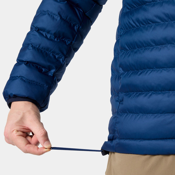 SIRDAL HOODED INSULATOR, DARK BLUE, XXL