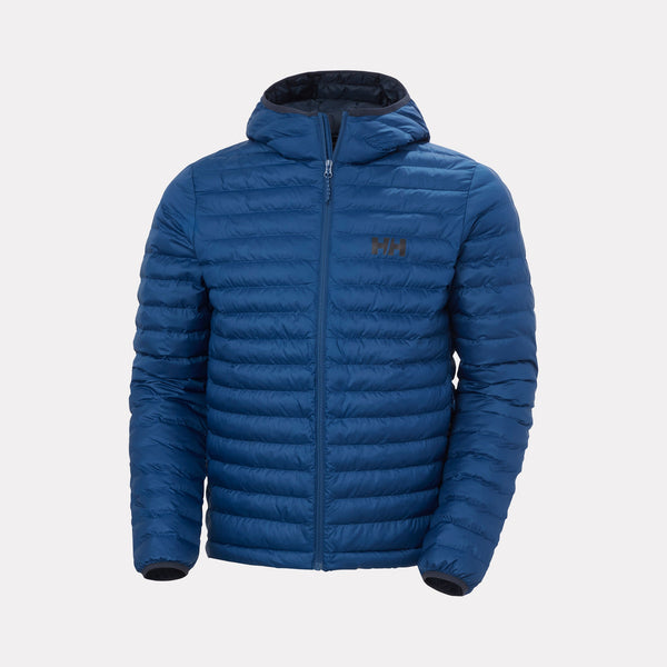 SIRDAL HOODED INSULATOR, DARK BLUE, XXL