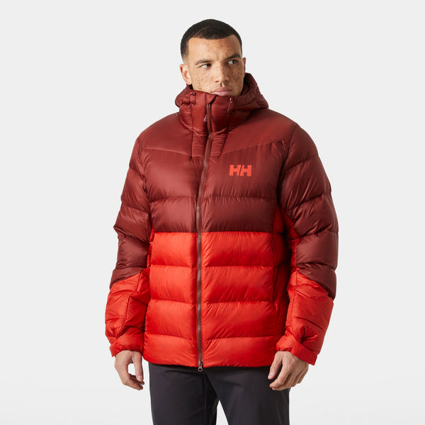 GLACIER DOWN JACKET, ALERT RED/, XXL