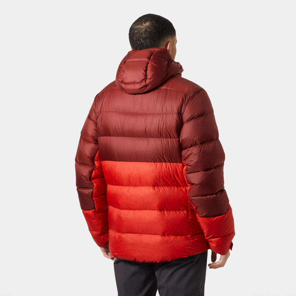 GLACIER DOWN JACKET, ALERT RED/, XXL