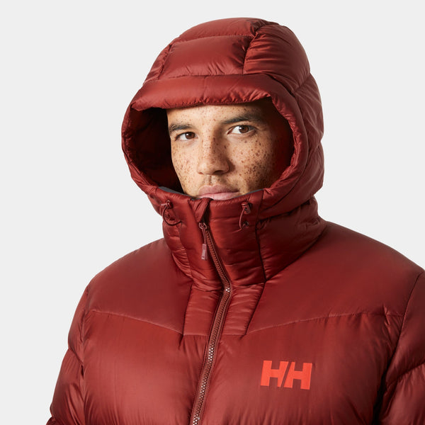 GLACIER DOWN JACKET, ALERT RED/, XXL