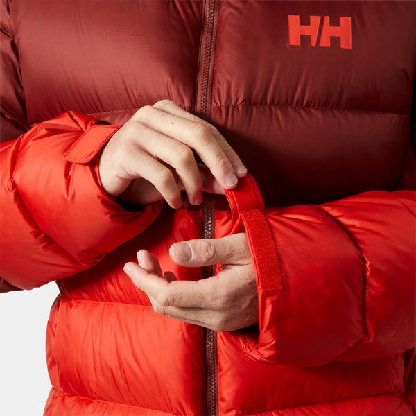 GLACIER DOWN JACKET, ALERT RED/, XXL