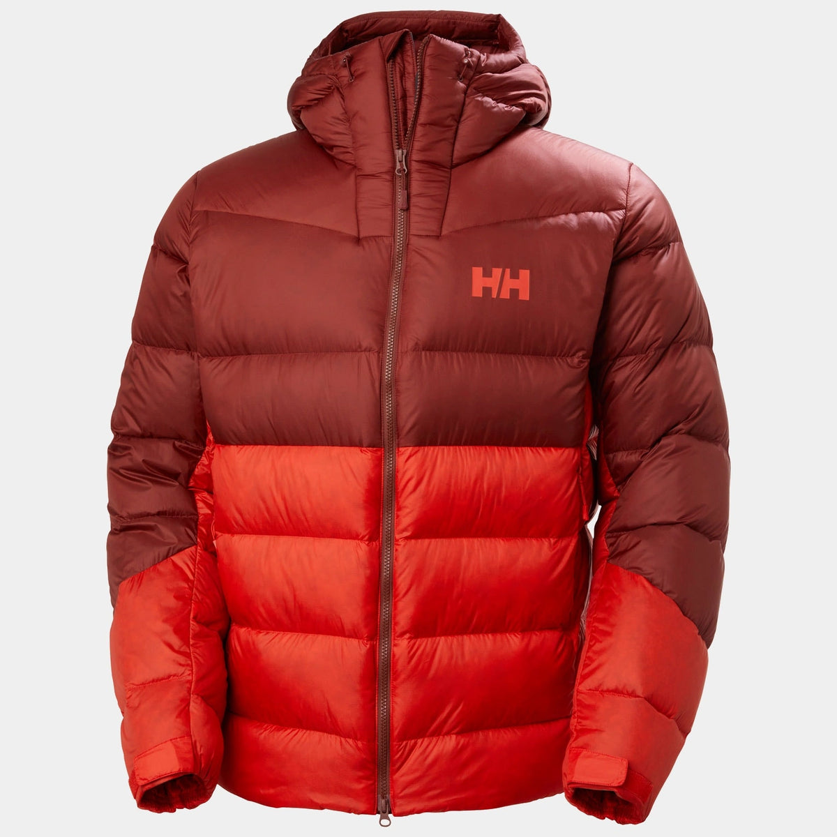 GLACIER DOWN JACKET, ALERT RED/, XXL